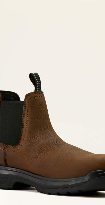 Turbo Chelsea CSA Waterproof Carbon Toe Work Boot Medial